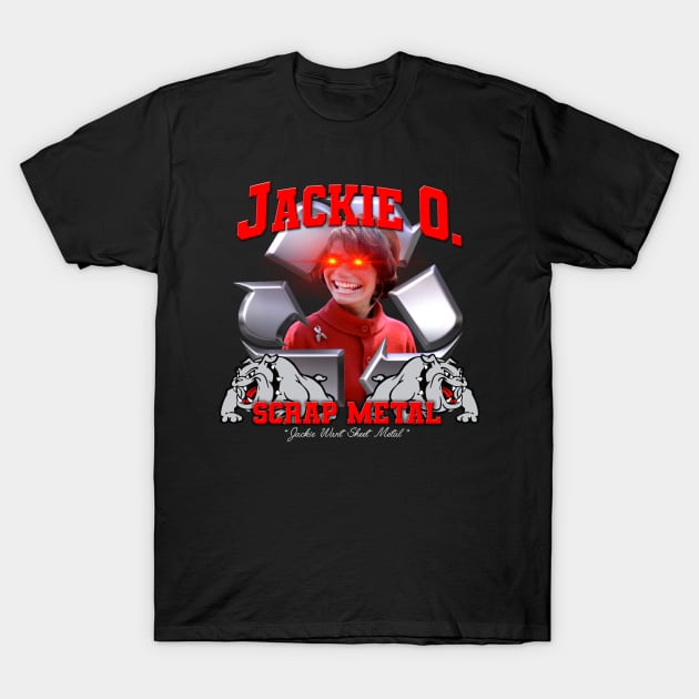 Jackie Want Sheet Metal T-Shirt by crystal.module